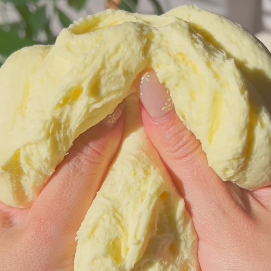 Yuzu Wagashi Zen Garden Yellow DIY Clay Slime Fantasies Shop Final Squeeze