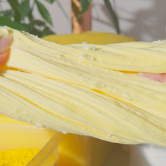 Yuzu Wagashi Zen Garden Yellow DIY Clay Slime Fantasies Shop Stretch