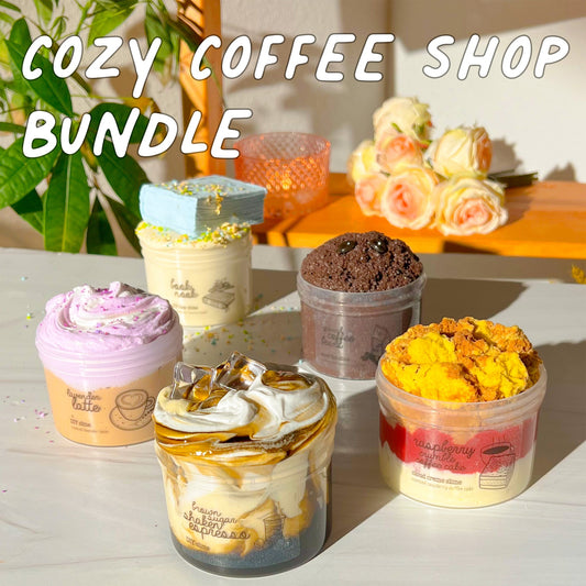 Cozy_Coffee_Shop Slime Bundle Slime Fantasies Shop 9oz Front View