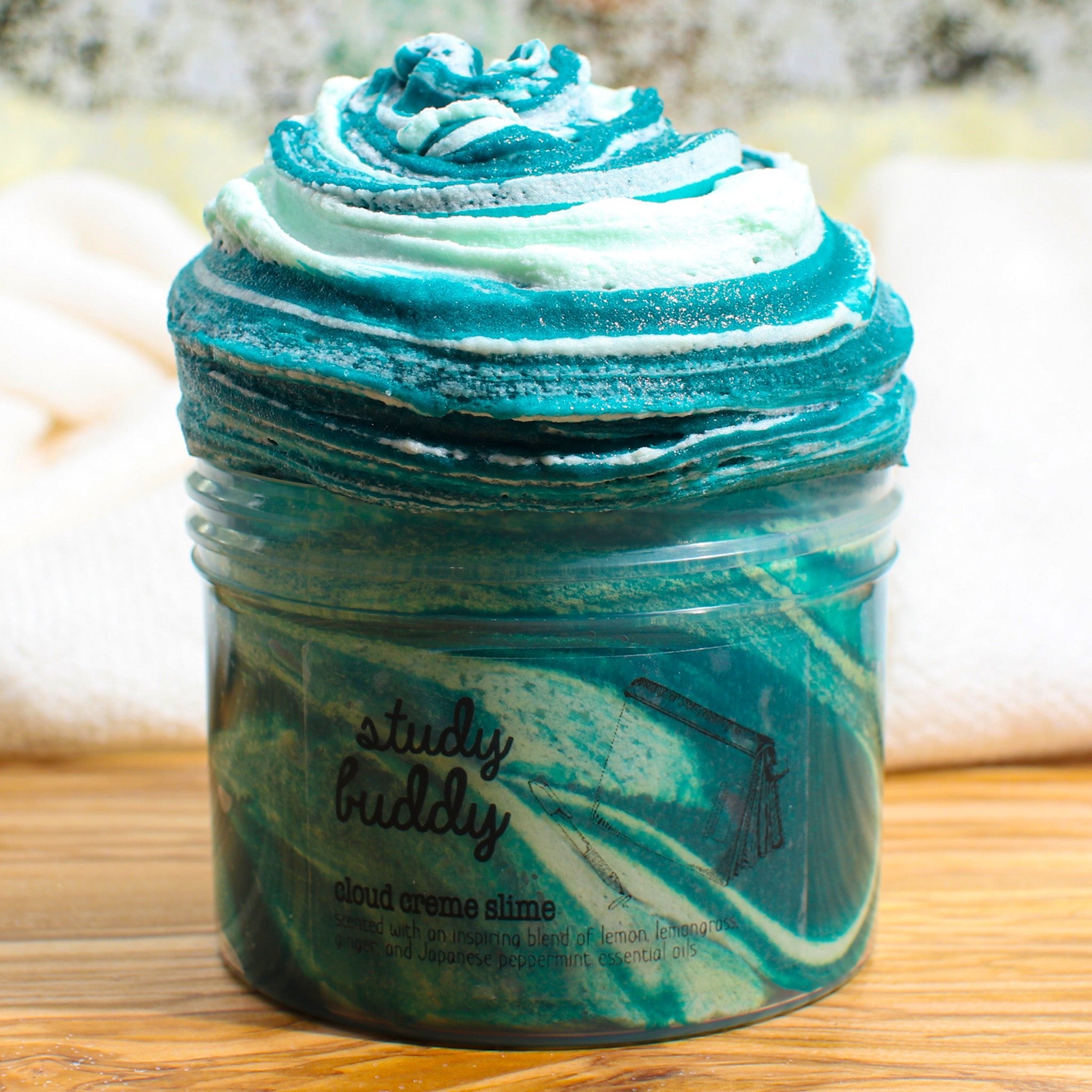 Blue & White Cloud Candy Sprinkles 12 OZ