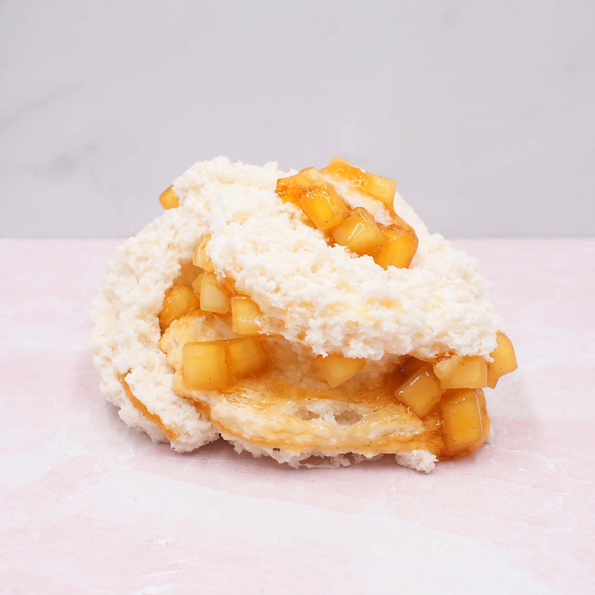 Apple Crisp Crunch Fall Slime Crunchy Snow Fizz Slime Fantasies Swirl Layered