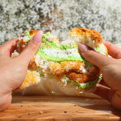 Avocado Toast Egg Savory Crunchy Snow Fizz Scented DIY Slime Fantasies Shop Pull 3