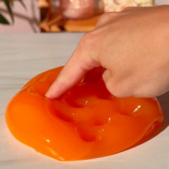 Bunny Juice Translucent Orange Carrot Slime Easter Slime Fantasies Shop Poke