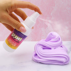 Bye Bye Stickiness Slime Activator Spray Fix Sticky Slime Fantasies Shop Spraying Front View in Action