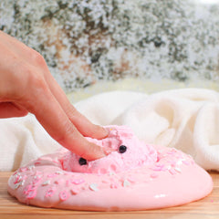 Chubby Piggy Pig Pink DIY Clay Butter Slime Fantasies Shop Pressing 2
