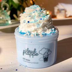 Cloud Frappe Cute Kawaii Blueberry DIY Slime Fantasies Shop 9oz Front View