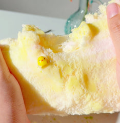 Cottontail Garden Yellow Pink Icee Fluffy Cloud Slime Fantasies Shop Stretch