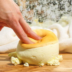 Japanese Cheesecake Yellow Cream Cloud Dough Fluffy Slime Fantasies Shop 9oz Unboxed Pressed