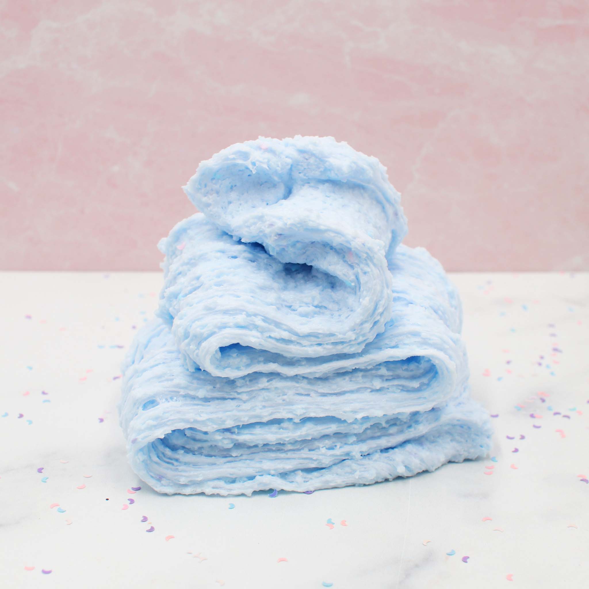 Moonstruck Moon Crunchy Pastel Blue Purple Snow Fizz Butter Slime Slime Fantasies Shop Swirl Layered