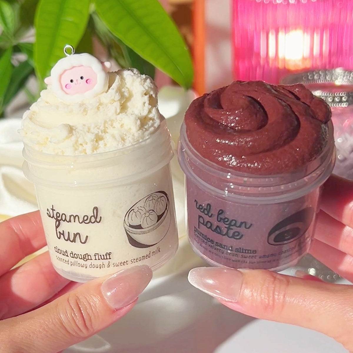 Duo - Steamed Bun & Red Bean Paste