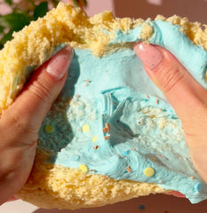 Robins Egg Cupcake Blue Cake Butter Snow Fizz Slime Easter Slime Fantasies Shop Stretch