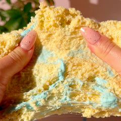 Robins Egg Cupcake Blue Cake Butter Snow Fizz Slime Easter Slime Fantasies ShopSwirled Stretch