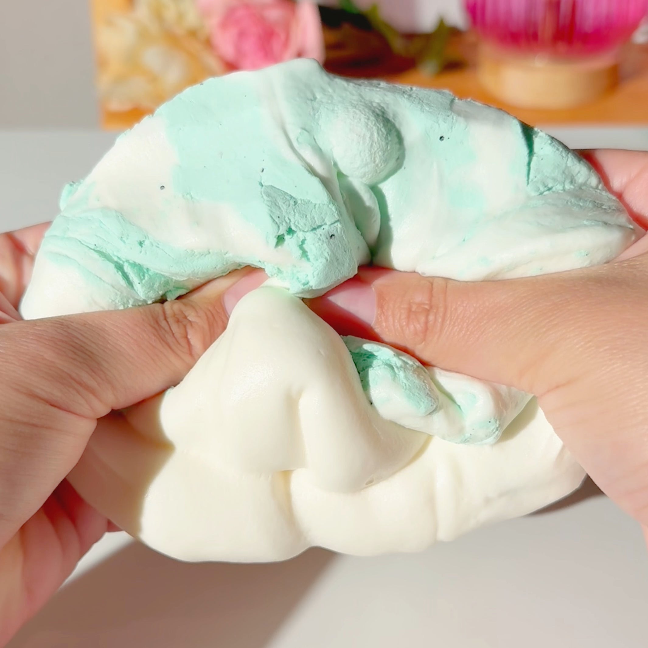 Robins Egg Cake DIY Clay Slime Kit Easter Slime Fantasies Shop 9oz Unboxed Squish