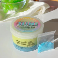 Sour Patch Grapes Blue Green Sand Fizz Slime Fantasies Shop 9oz Components