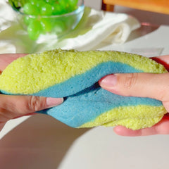Sour Patch Grapes Blue Green Sand Fizz Slime Fantasies Shop Assembly Swirl