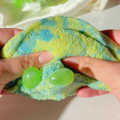 Sour Patch Grapes Blue Green Sand Fizz Slime Fantasies Shop Squeeze