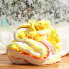 Sponge Pop DIY Slime Butter Clay Kit Spongebob Slime Fantasies Shop 9oz Swirl Layered