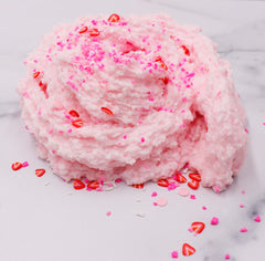 Strawberry Rice Krispies Pastel Pink Sprinkles Crunchy Snow Fizz Slime Fantasies Shop Swirl