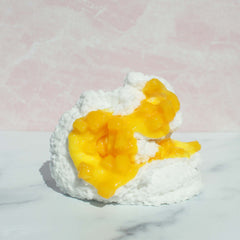 Sweet Sticky Rice Mango Snow Fizz Jelly Cube Crunchy DIY Slime Fantasies Shop Swirl Layered