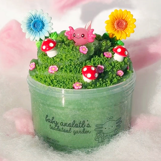 Baby Axolotl's Toadstool Garden (7oz)