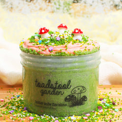 Toadstool Garden Cottagecore Cute Crunchy Mushroom Slime Fantasies Shop 9oz Front View