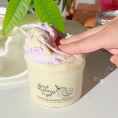Whipped Blueberry Bagel Purple DIY Clay Butter Slime Fantasies Shop Clay Bagel Destroyed Sink