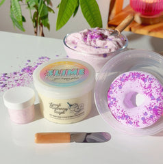 Whipped Blueberry Bagel Purple DIY Clay Butter Slime Fantasies Shop 9oz Set Components