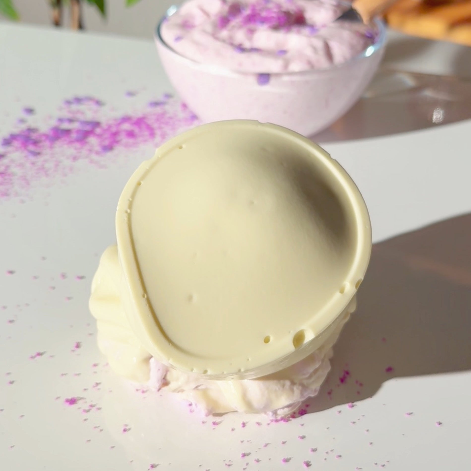 Whipped Blueberry Bagel Purple DIY Clay Butter Slime Fantasies Shop 9oz Unboxed