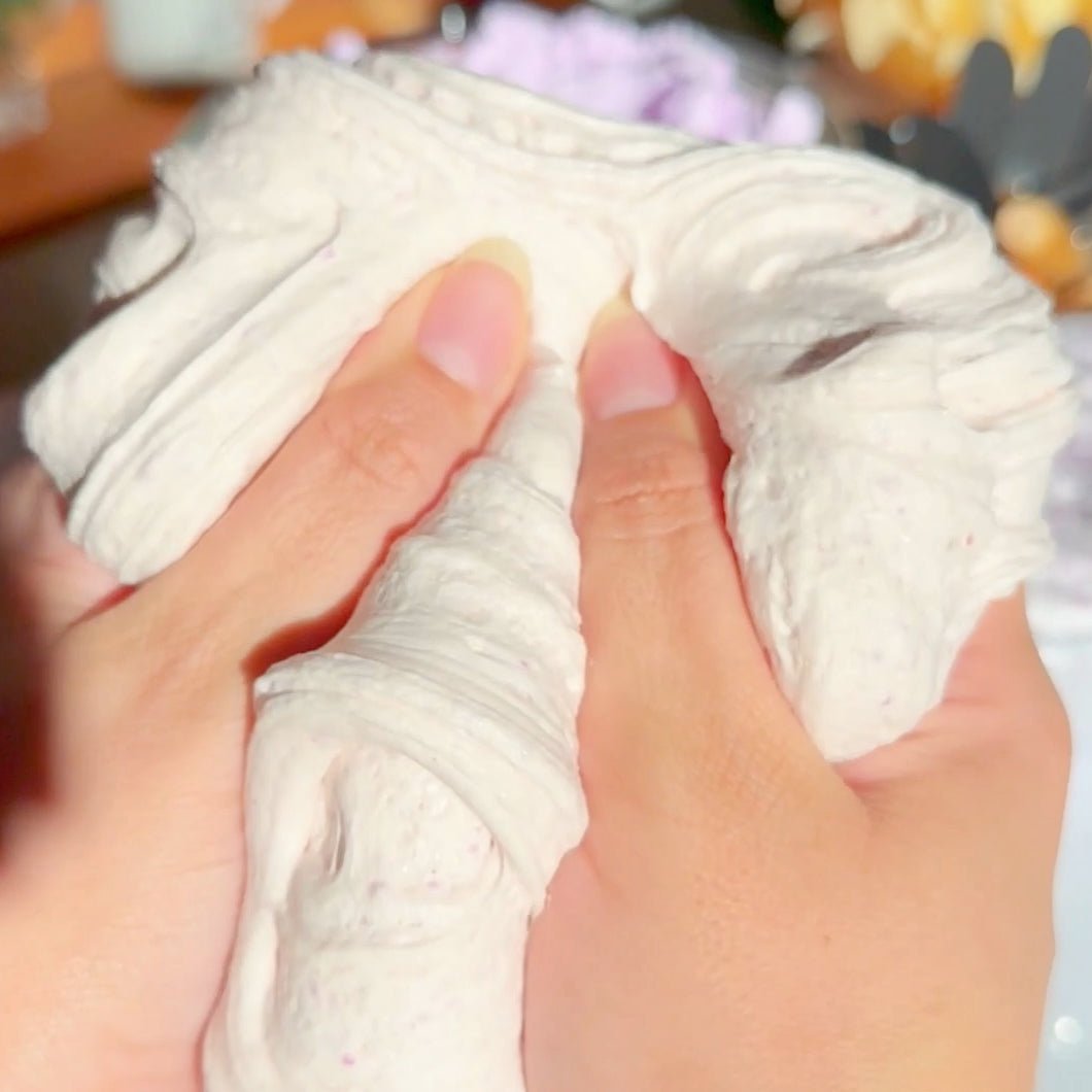 Whipped Blueberry Bagel Purple DIY Clay Butter Slime Fantasies Shop Final Squeeze