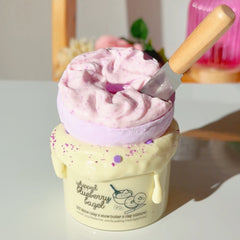Whipped Blueberry Bagel Purple DIY Clay Butter Slime Fantasies Shop 9oz Assembled