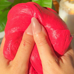 Antique Leather Bound Book Red Glossy Butter Slime Leather Scented Slime Fantasies Shop Final Squeeze