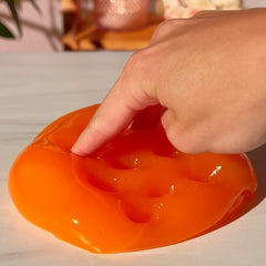 Bunny Juice Translucent Orange Carrot Slime Easter Slime Fantasies Shop Poke