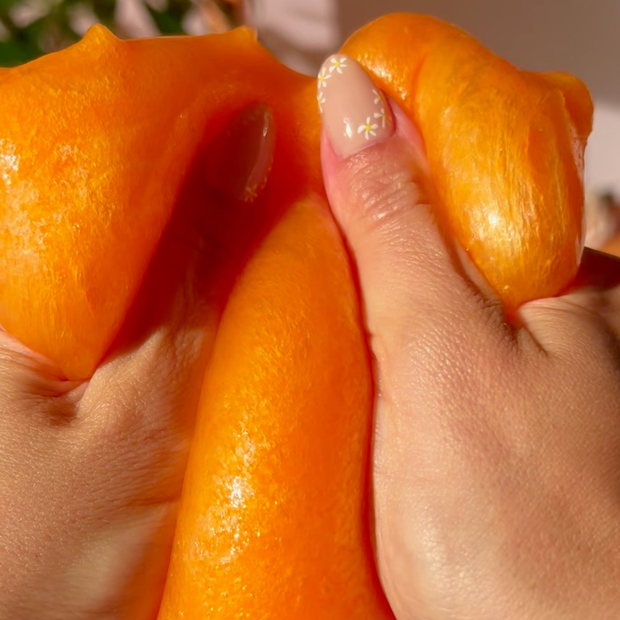 Bunny Juice Translucent Orange Carrot Slime Easter Slime Fantasies Shop Final Squeeze