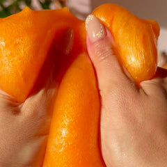 Bunny Juice Translucent Orange Carrot Slime Easter Slime Fantasies Shop Final Squeeze