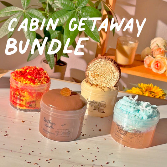 Cabin Getaway Slime Set Bundle Slime Fantasies Shop 9oz Front View