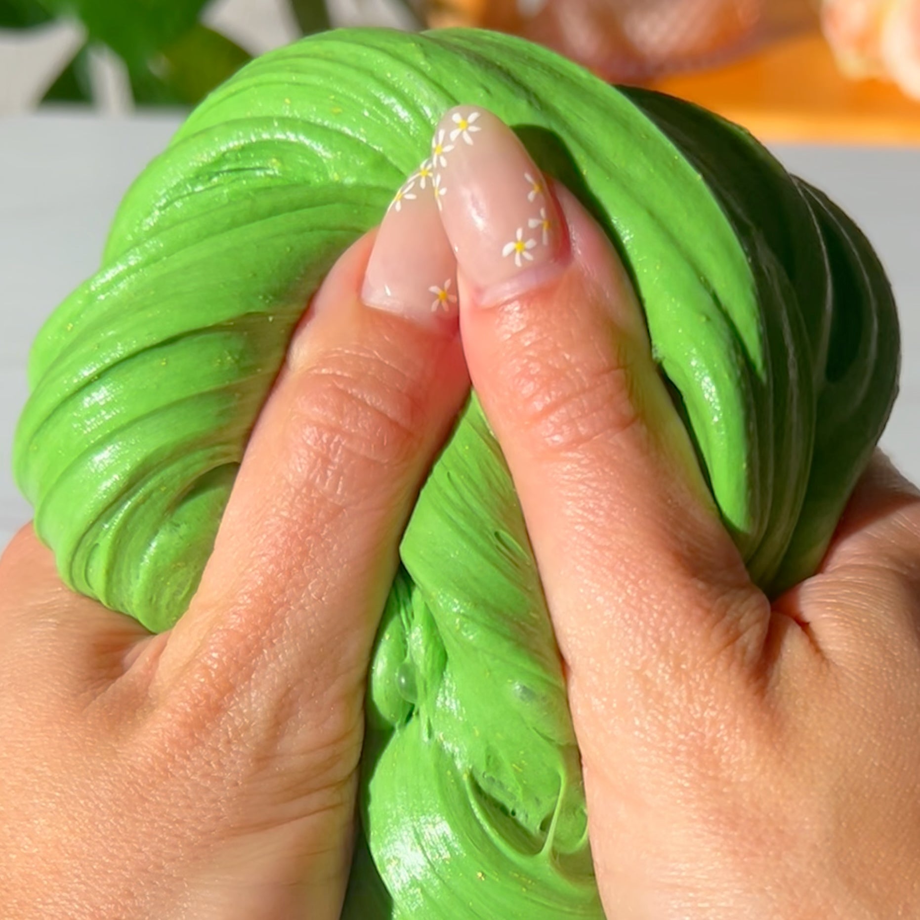 Ceremonial Matcha Zen Garden Green Thick and Glossy Slime Fantasies Shop Final Squeeze
