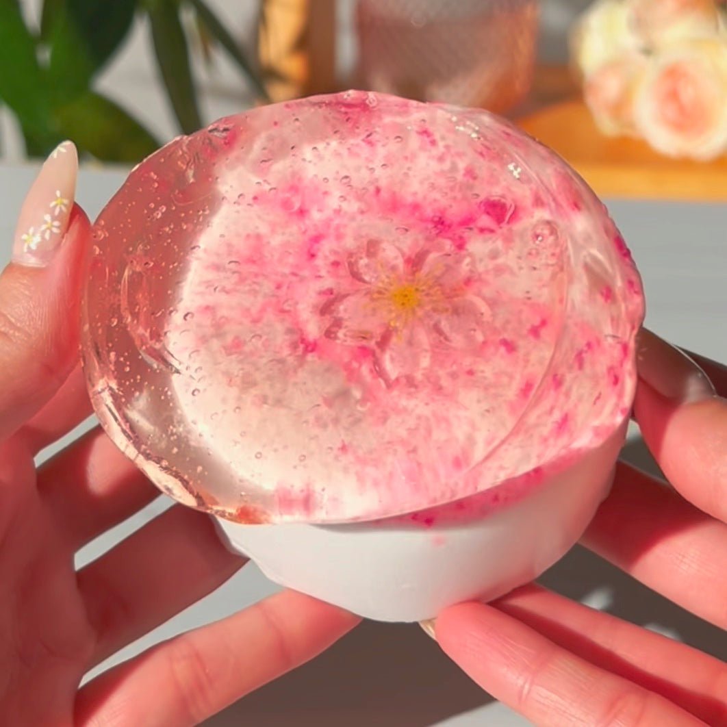 Cherry Blossom Raindrop Zen Garden Pink White Layered Slime Fantasies Shop Unboxed
