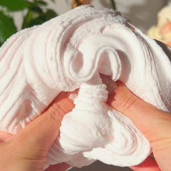 Cherry Blossom Raindrop Zen Garden Pink White Layered Slime Fantasies Shop Mixed Squeeze