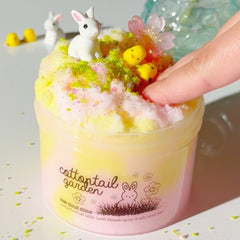 Cottontail Garden Yellow Pink Icee Fluffy Cloud Slime Fantasies Shop 9oz Sink