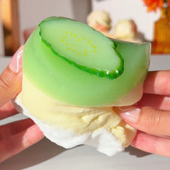 Deluxe Pamper Package Nail Salon Green Yellow White Charm Cloud Dough Slime Slime Fantasies Shop Unboxed