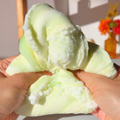 Deluxe Pamper Package Nail Salon Green Yellow White Charm Cloud Dough Slime Slime Fantasies Shop Squeeze Semi Mixed