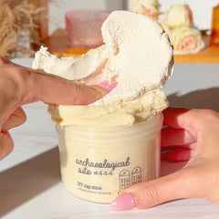 Archeological Site 444 Egypt Creme White DIY Clay Slime Slime Fantasies Shop 9oz Push