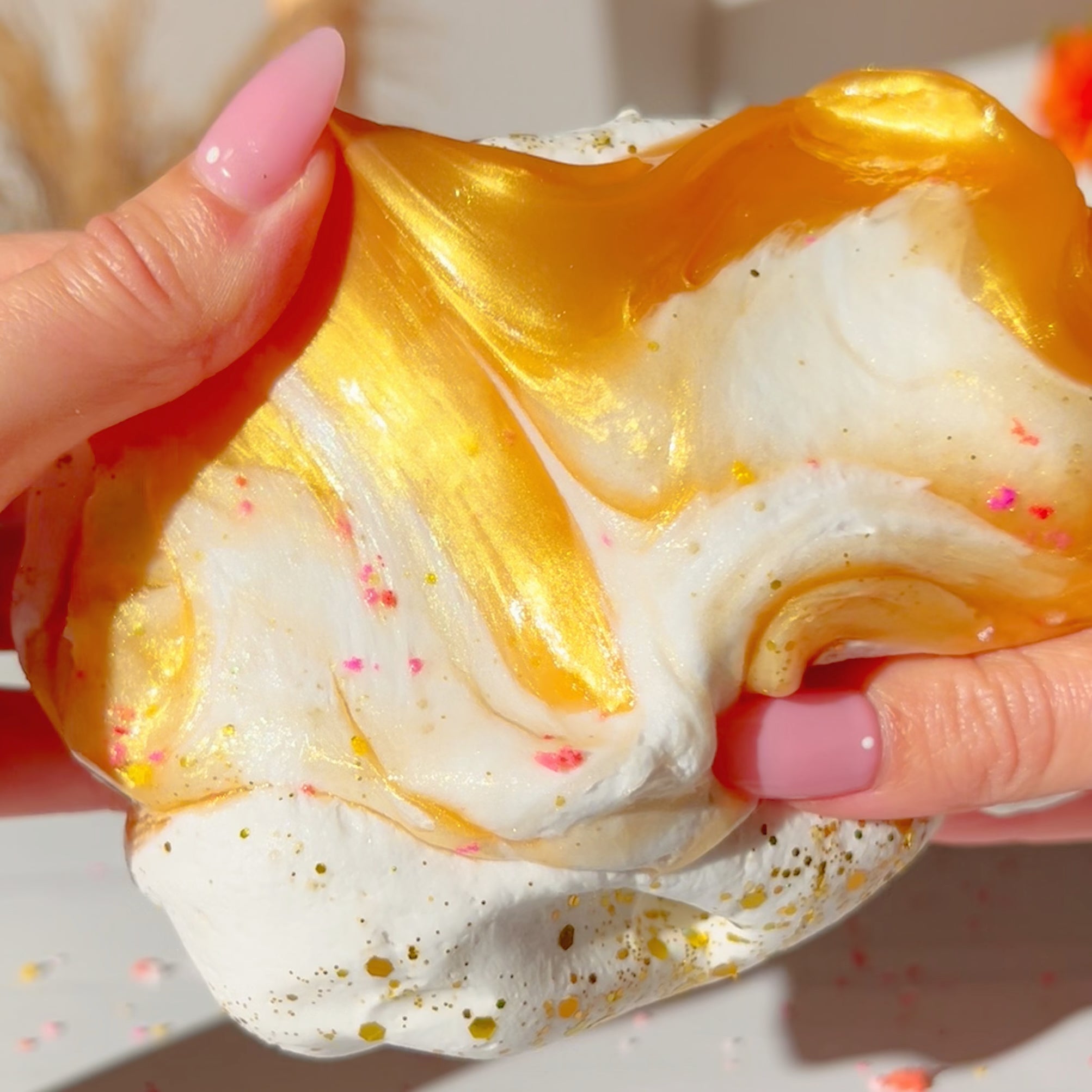Cleopatras Royal Bath Egypt Gold White DIY Slime Slime Fantasies Shop Swipe