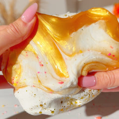 Cleopatras Royal Bath Egypt Gold White DIY Slime Slime Fantasies Shop Swipe