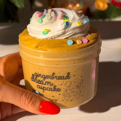 DIY Slime - Gingerbread Dream Cupcake