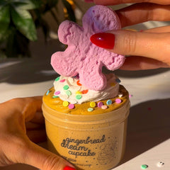 DIY Slime - Gingerbread Dream Cupcake