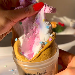 DIY Slime - Gingerbread Dream Cupcake