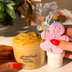 DIY Slime - Gingerbread Dream Cupcake