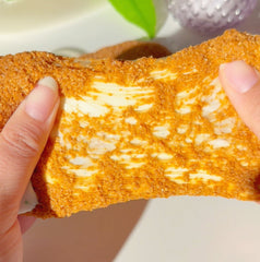 Nashville Hot Mozzarella Sticks Savory DIY Slime Kit Slime Fantasies Shop Front View Cheese Pull 3