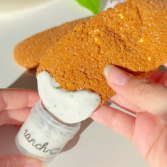 Nashville Hot Mozzarella Sticks Savory DIY Slime Kit Slime Fantasies Shop Front View Assembly Ranch Dipping